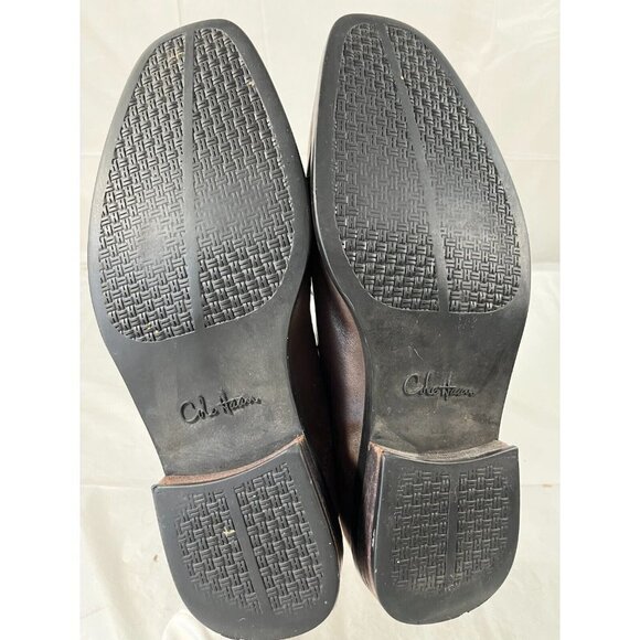 Cole Haan Brown Leather Cap Toe Oxfords Men's 10 - Picture 4 of 9